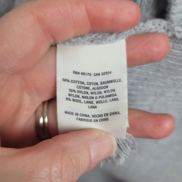 | Anthro | Moth Heather Gray Danna Swing Vest size S - Picture 6 of 7